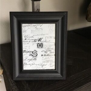 Black Decorative 5x7 Wooden Picture Frame